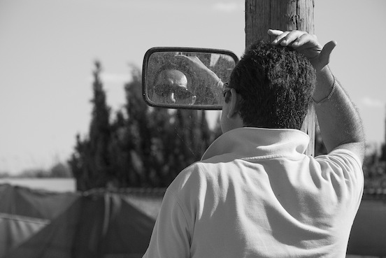 Specchietto retrovisore a portata di... strada, Albufera, Valencia