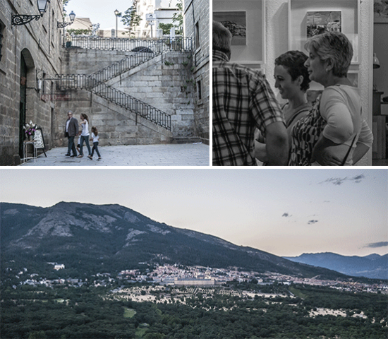 San Lorenzo de El Escorial, scorci e vista dall'alto