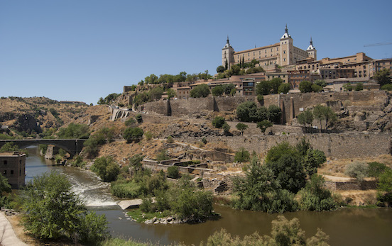 Veduta di Toledo dal Fiume Tago