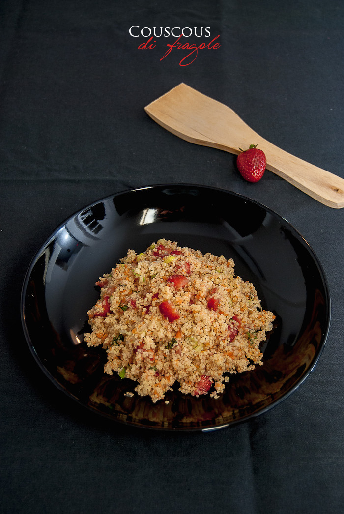 Couscous con le fragole